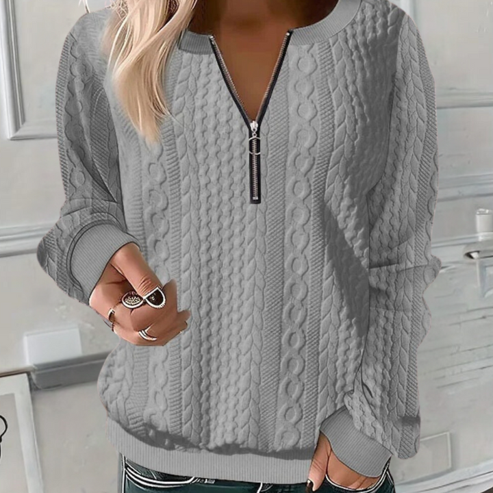 Raelleara | Pull texturé tendance pour femmes