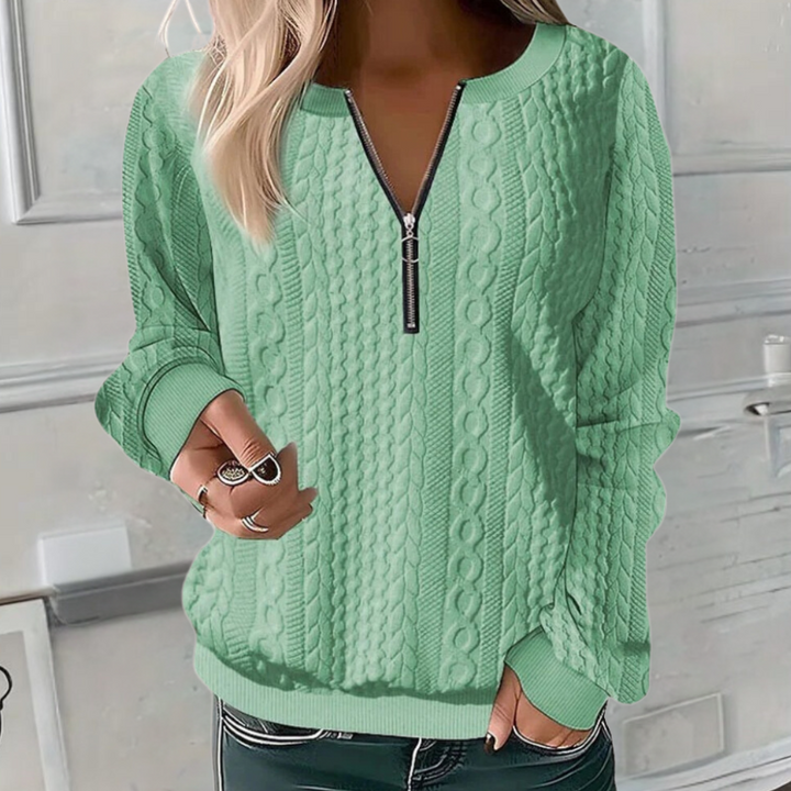 Raelleara | Pull texturé tendance pour femmes