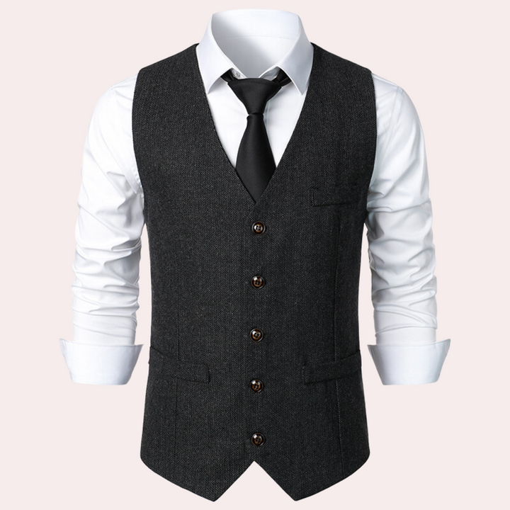 Reayax | Gilet élégant pour Oktoberfest homme