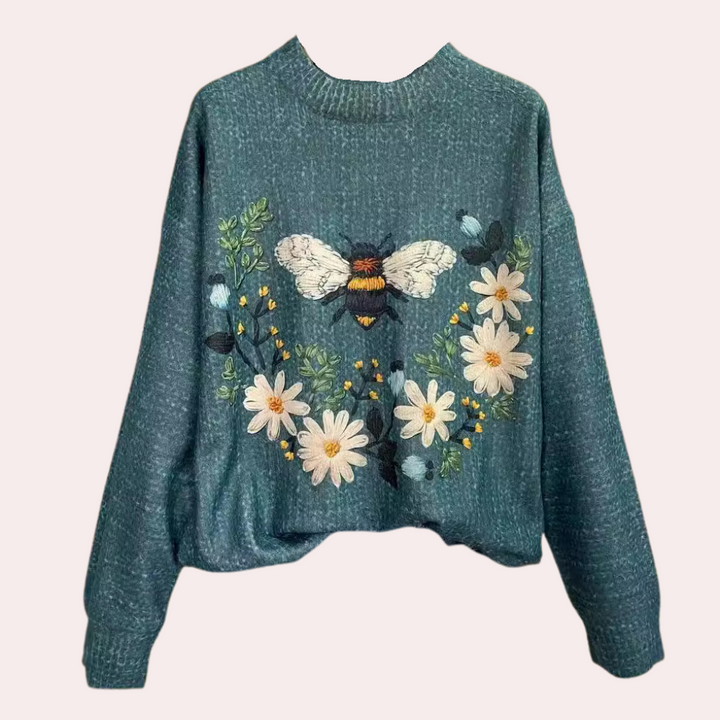 Vielleaxa | Pull fleuri élégant pour femmes