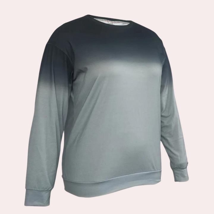 Oevaxa | Sweatshirt dégradé confortable femme