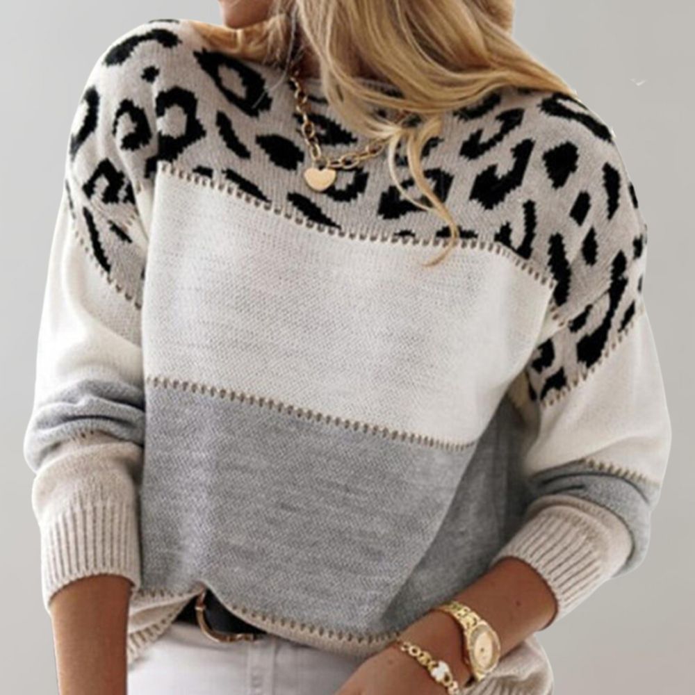 Reoraesa | Pull imprimé tendance pour femmes