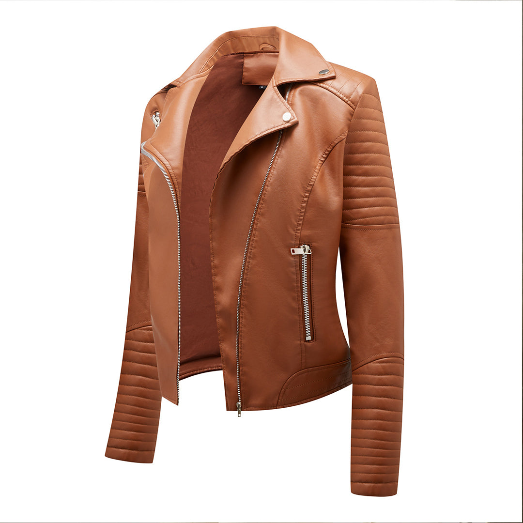 Raaraxa | Veste en cuir élégante pour femmes