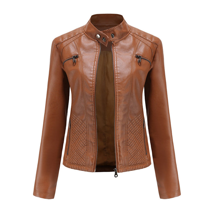 Eellea | Veste en cuir chic pour femmes