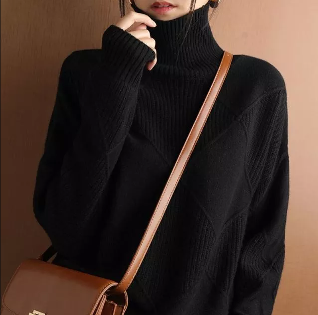 Seoraera | Pull col roulé cosy pour femmes