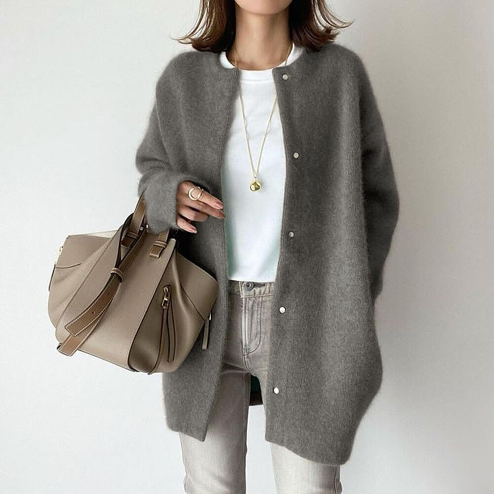 Moliasa Long Chaud Cardigan – Katherine