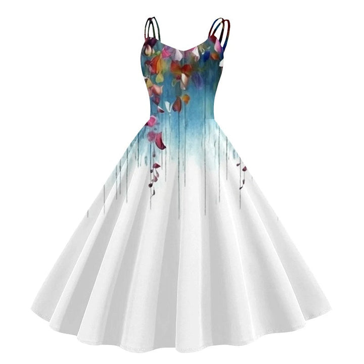 Vaelle | Robe de cocktail rétro en ligne A