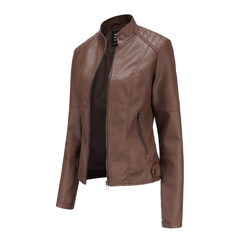 Liaynexa | Veste en cuir chic pour femmes