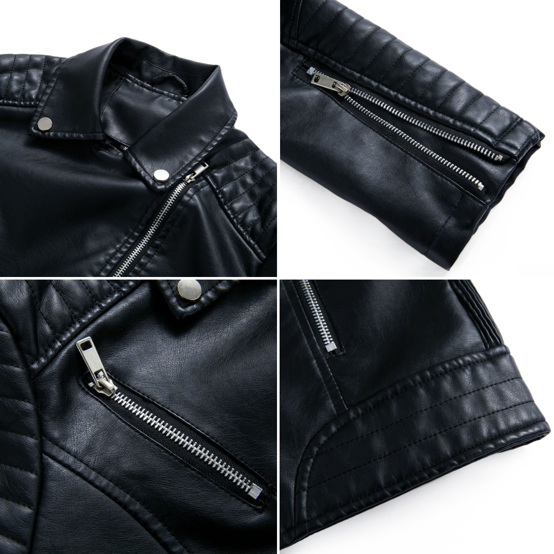 Raaraxa | Veste en cuir élégante pour femmes