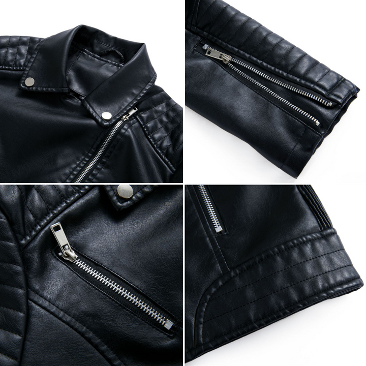 Raaraxa | Veste en cuir élégante pour femmes