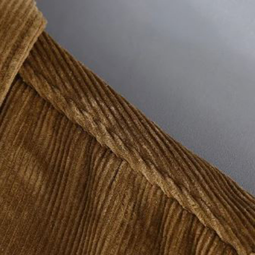 Laaynem | Chemise d'hiver en velours côtelé pour hommes