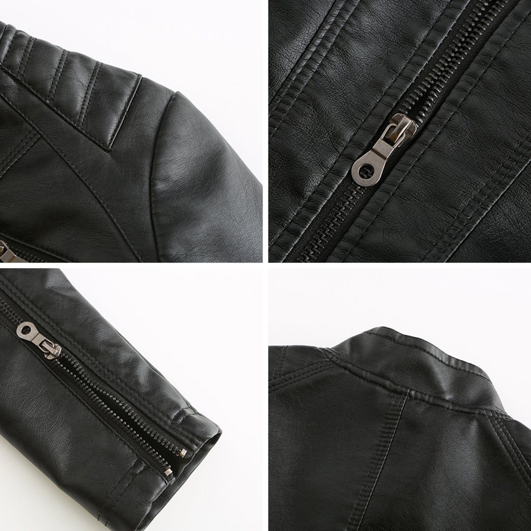 Eellea | Veste en cuir chic pour femmes
