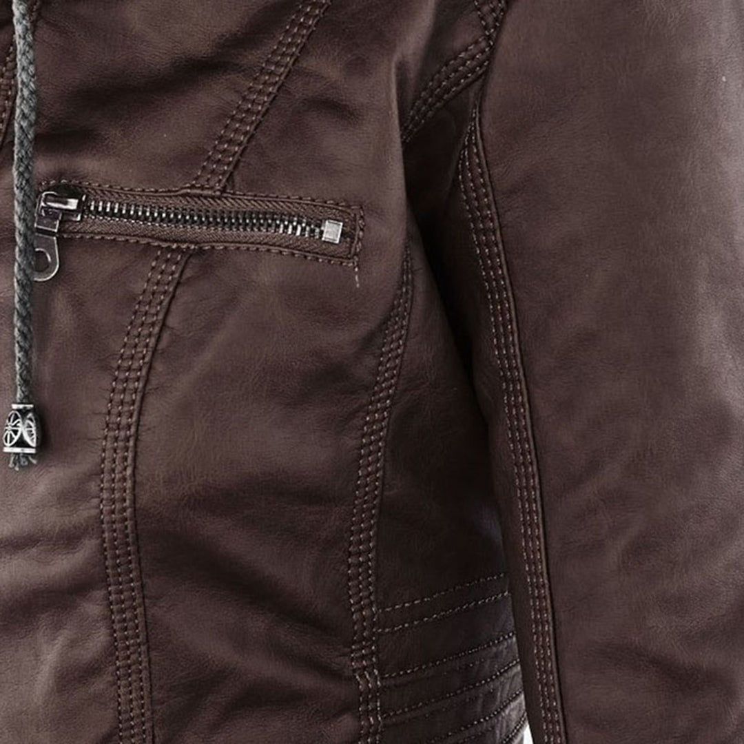 Nionna | Veste en cuir élégante pour femmes
