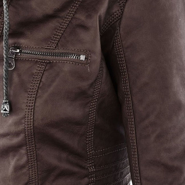 Nionna | Veste en cuir élégante pour femmes