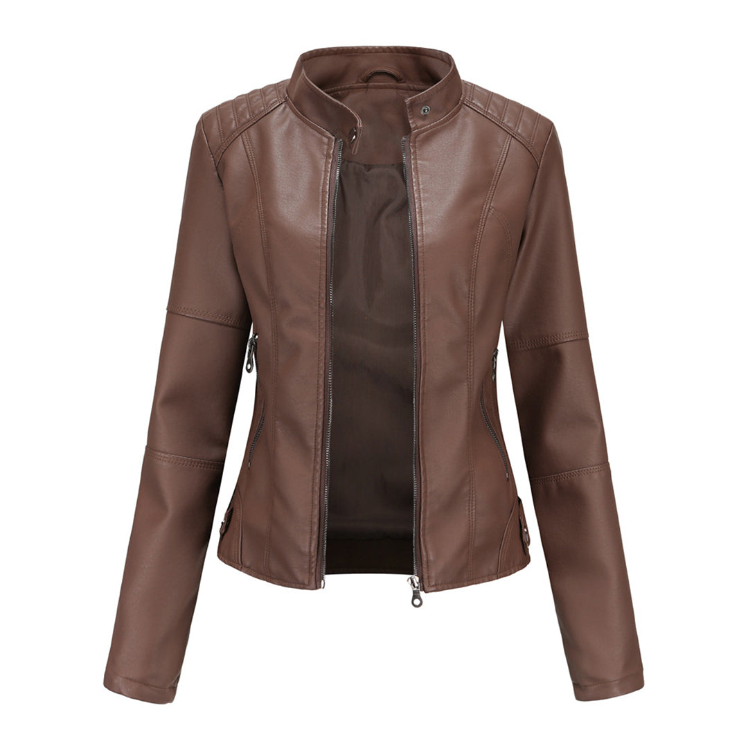 Luriara | Veste en cuir intemporelle pour femmes