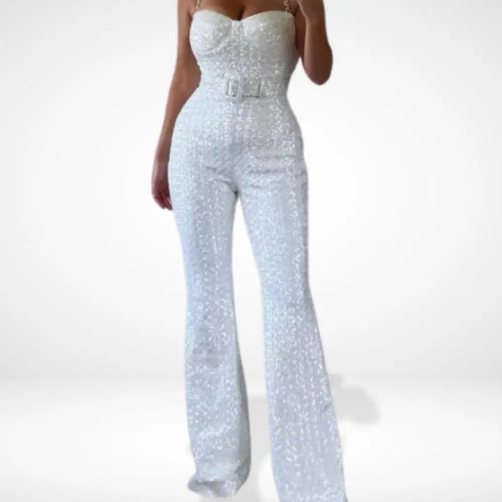 Moosiasa à sequins coupe bustier ajustée pour Femmes – Julianne