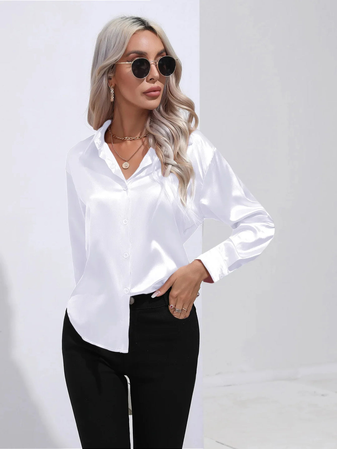 Mauna | Élégante Chemise Habillée pour Femmes