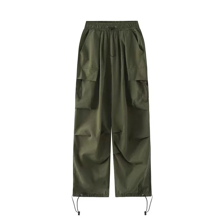 Leettama | Pantalon cargo ample high street pour femmes