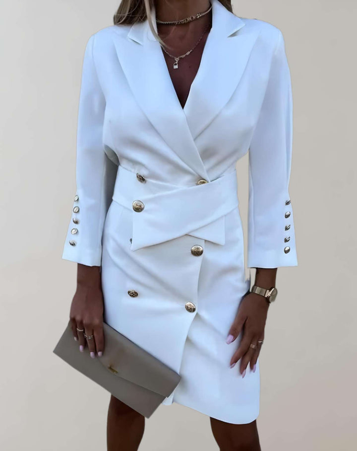 Laena | Mini-robe avec boutons