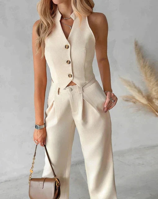 Maliama | Ensemble stylé tendance (top+pantalon)