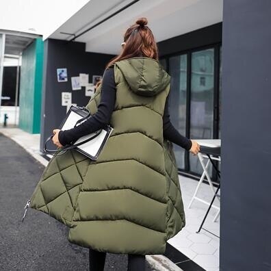 Lianana | Doudoune longue avec capuche pour femmes