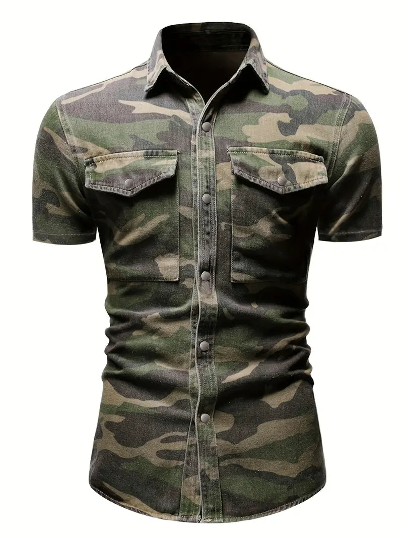 Sieller | Chemise rétro tactique pour hommes