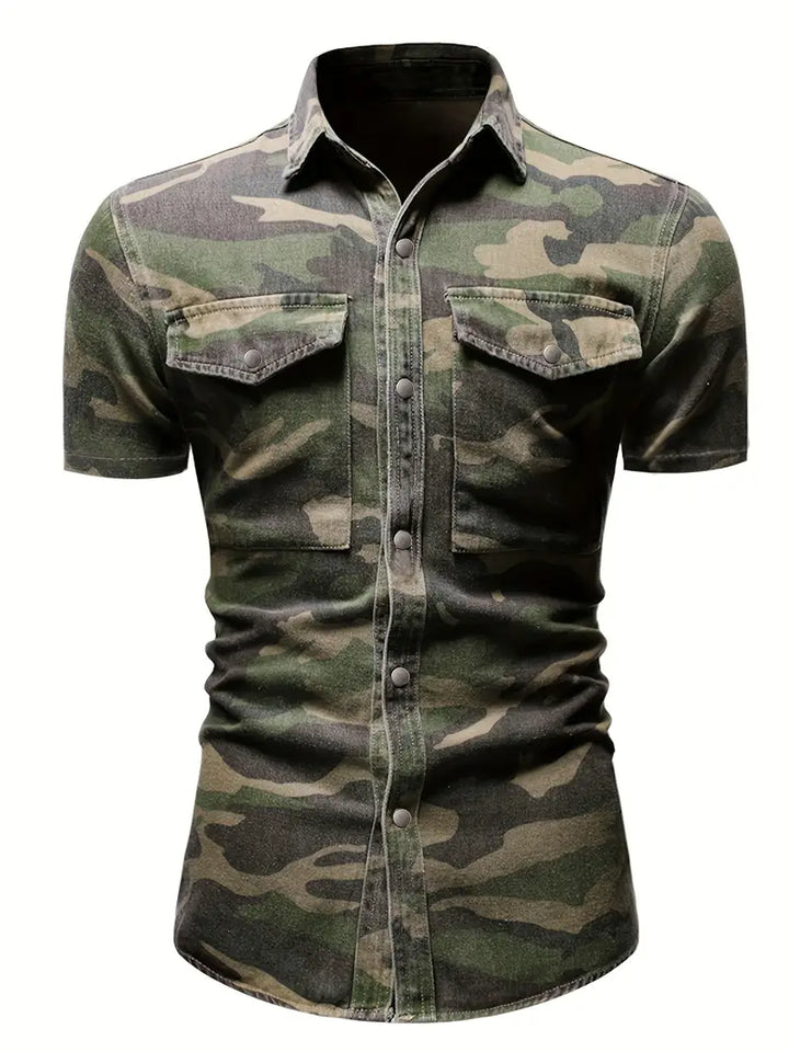 Sieller | Chemise rétro tactique pour hommes
