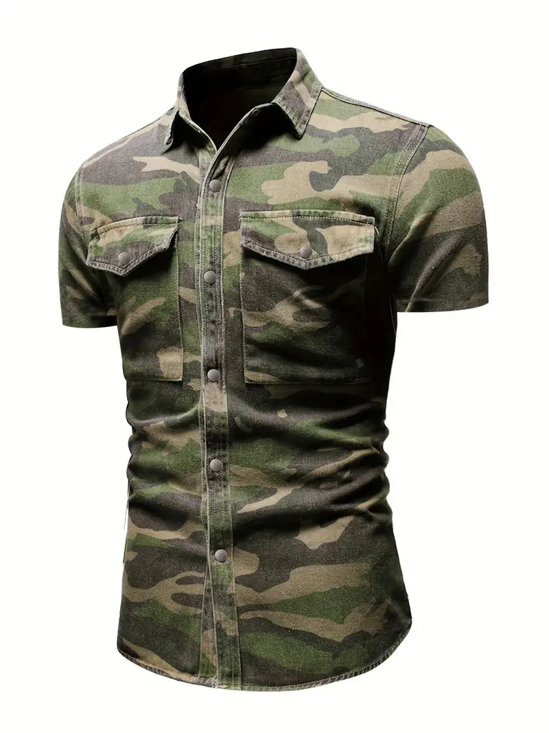 Sieller | Chemise rétro tactique pour hommes