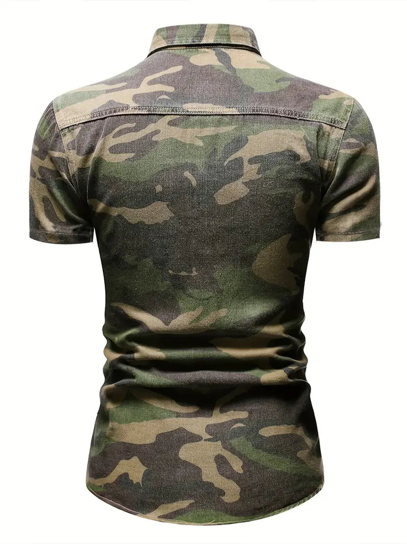 Sieller | Chemise rétro tactique pour hommes