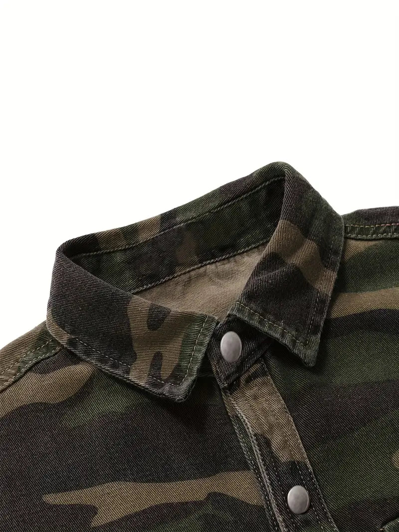 Sieller | Chemise rétro tactique pour hommes