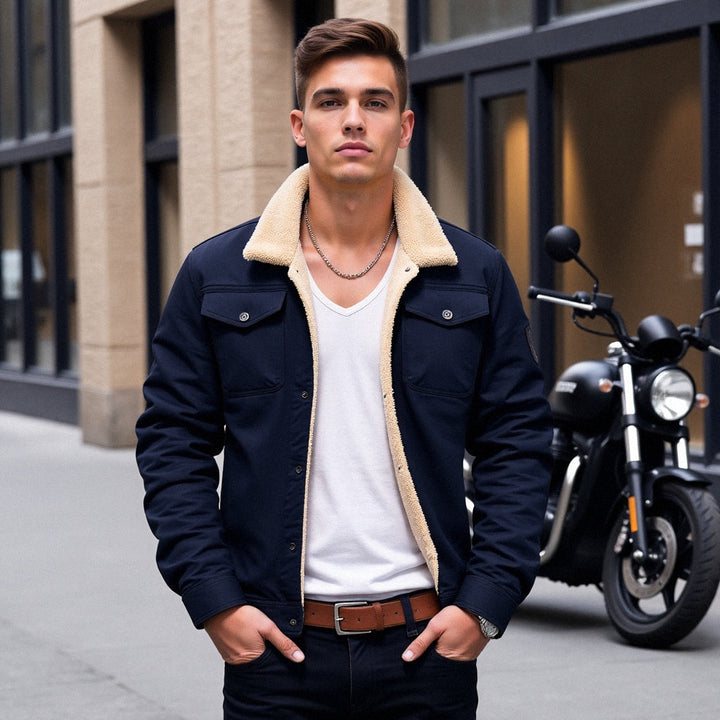 Luevas | Veste bombardier vintage homme