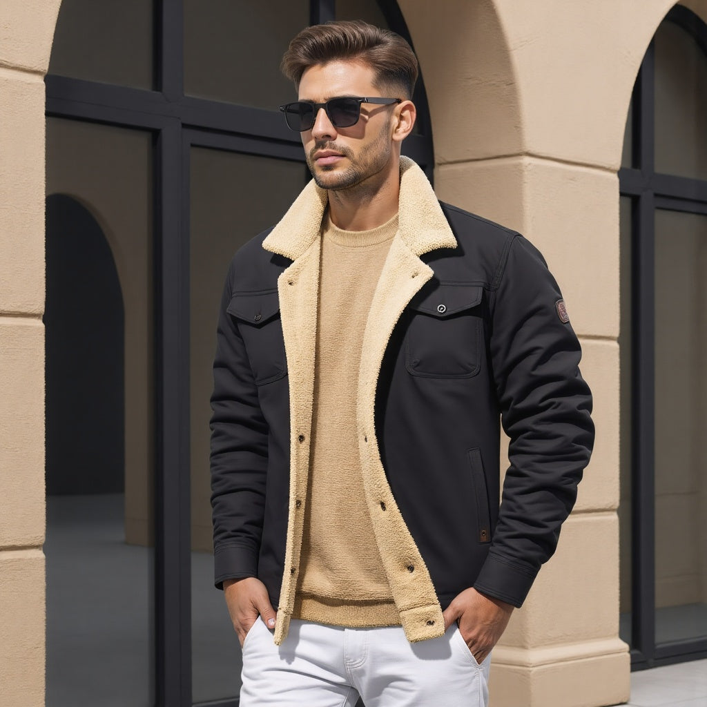 Luevas | Veste bombardier vintage homme