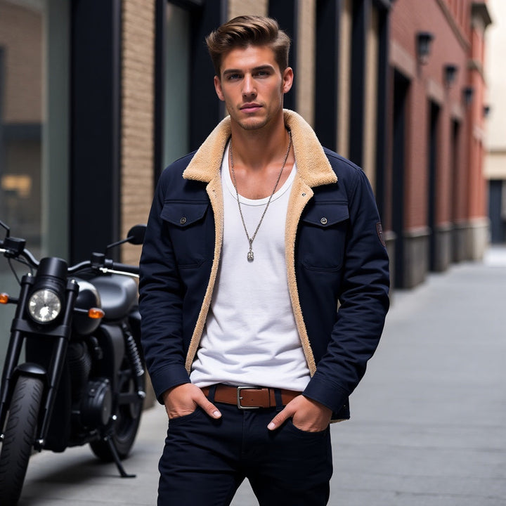 Luevas | Veste bombardier vintage homme