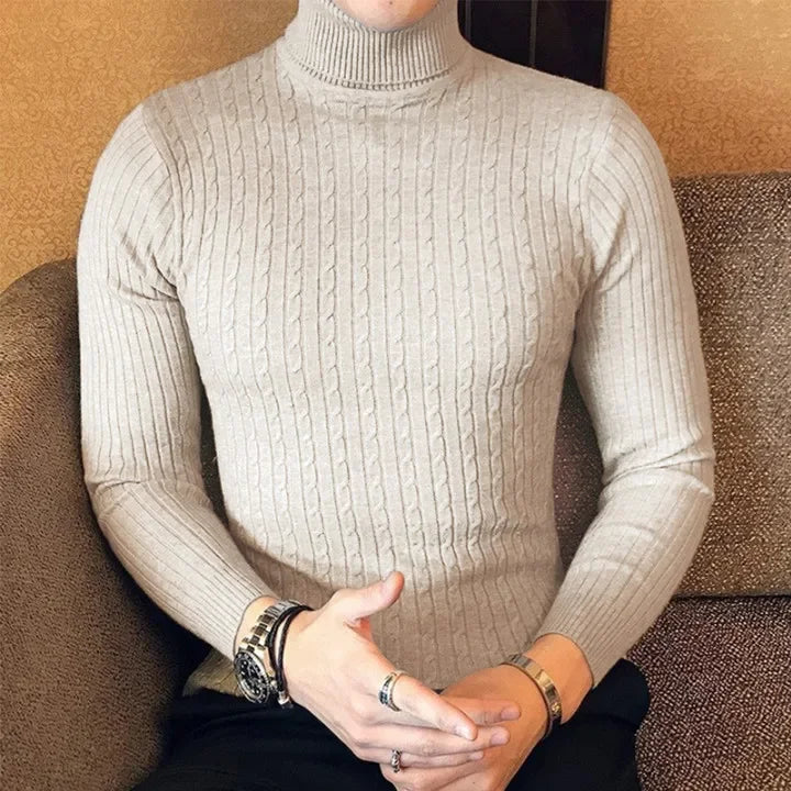 Varian | Pull-over à Col Roulé Chauffant pour Hommes