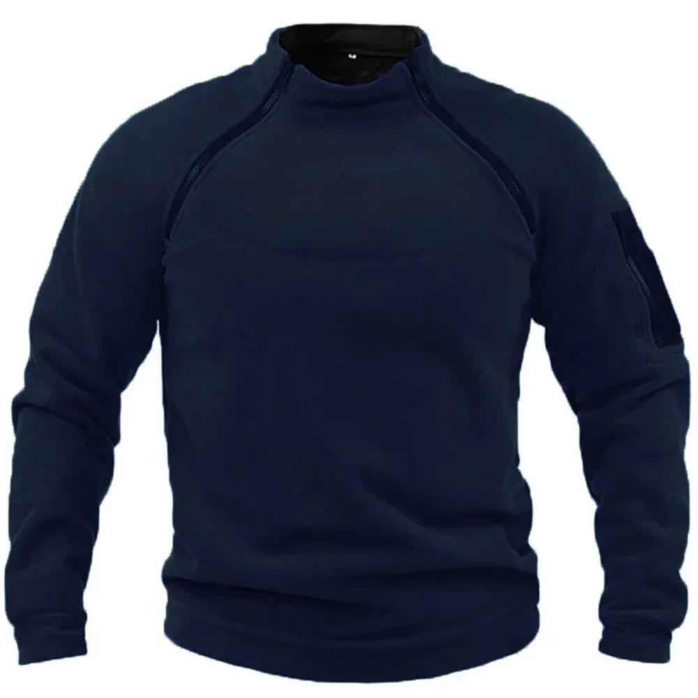 Leaynex | Pull zippé thermique tactique pour Hommes