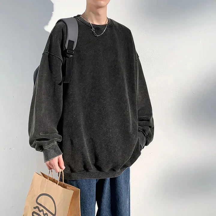 Nainar | Sweat-shirt ample automnal tendance pour hommes