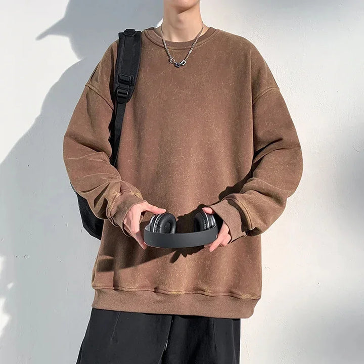 Nainar | Sweat-shirt ample automnal tendance pour hommes