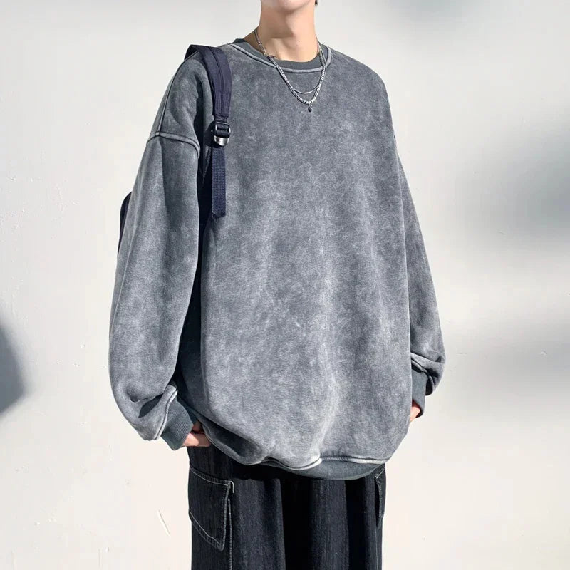 Nainar | Sweat-shirt ample automnal tendance pour hommes