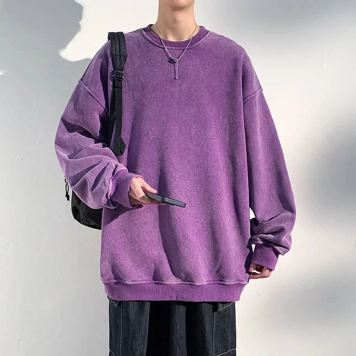 Nainar | Sweat-shirt ample automnal tendance pour hommes