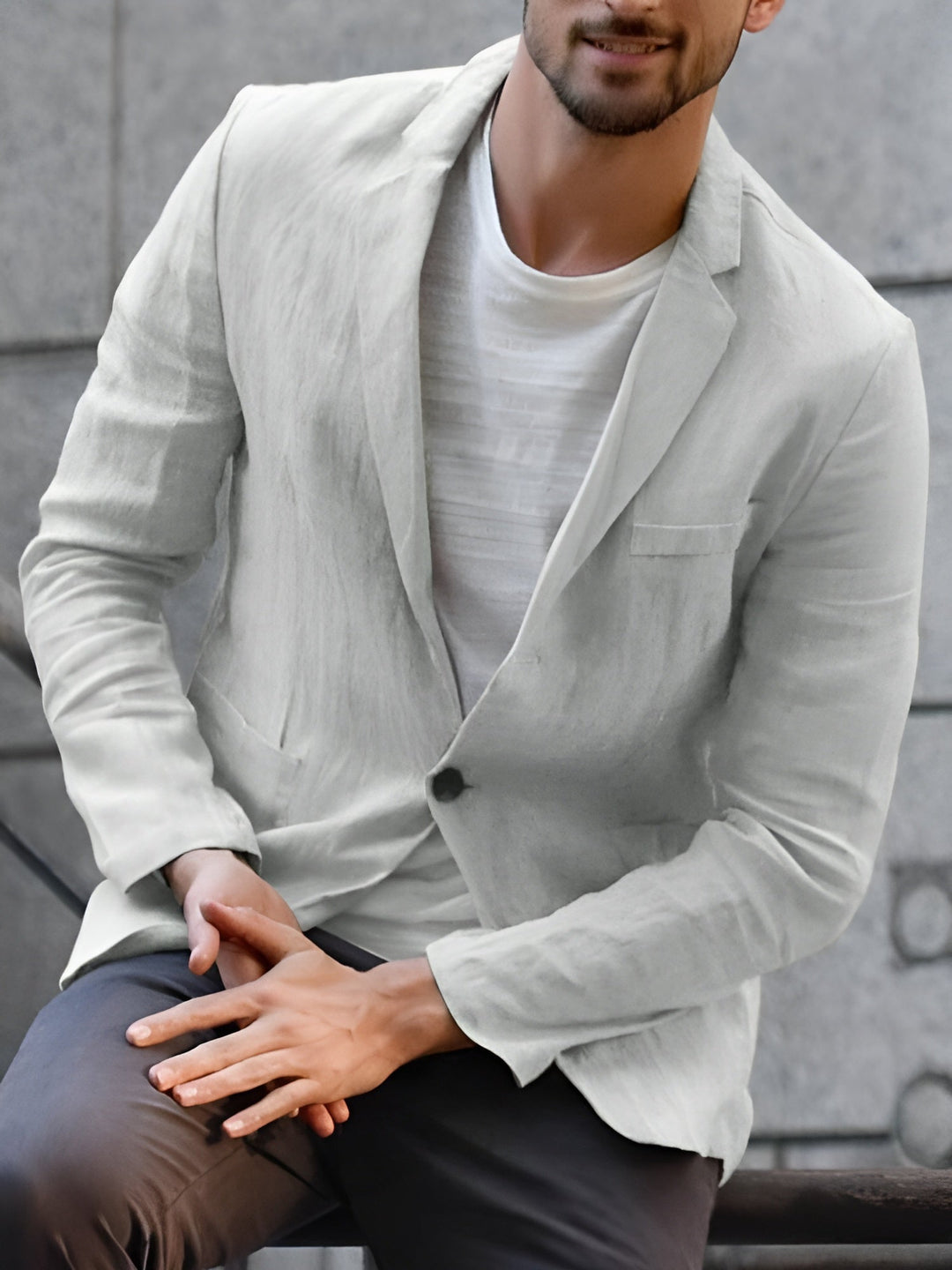 Noonnar | Veste Tailleur Décontractée pour Hommes
