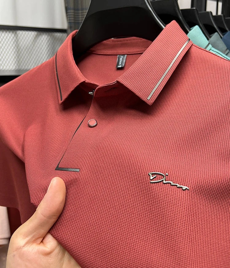 Viriar Henley Manche Courte Polo – Chuck