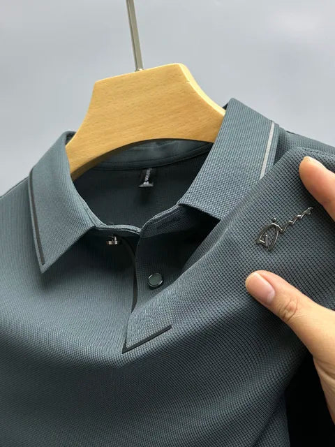 Viriar Henley Manche Courte Polo – Chuck