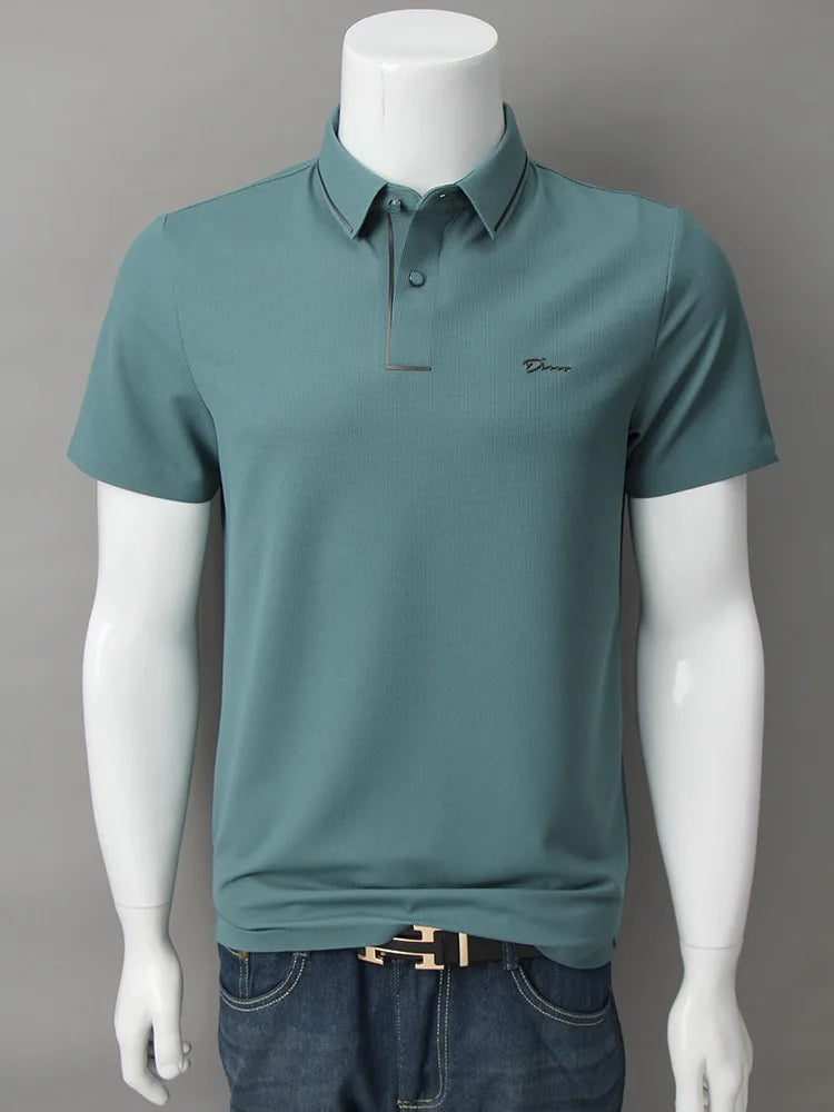 Viriar Henley Manche Courte Polo – Chuck