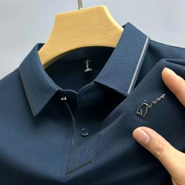 Viriar Henley Manche Courte Polo – Chuck