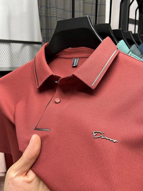 Viriar Henley Manche Courte Polo – Chuck