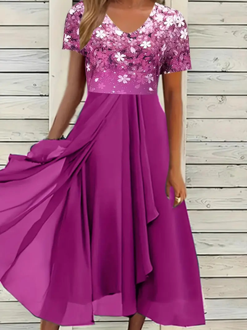 Noellela | Robe Éblouissante Géométrique pour Femmes