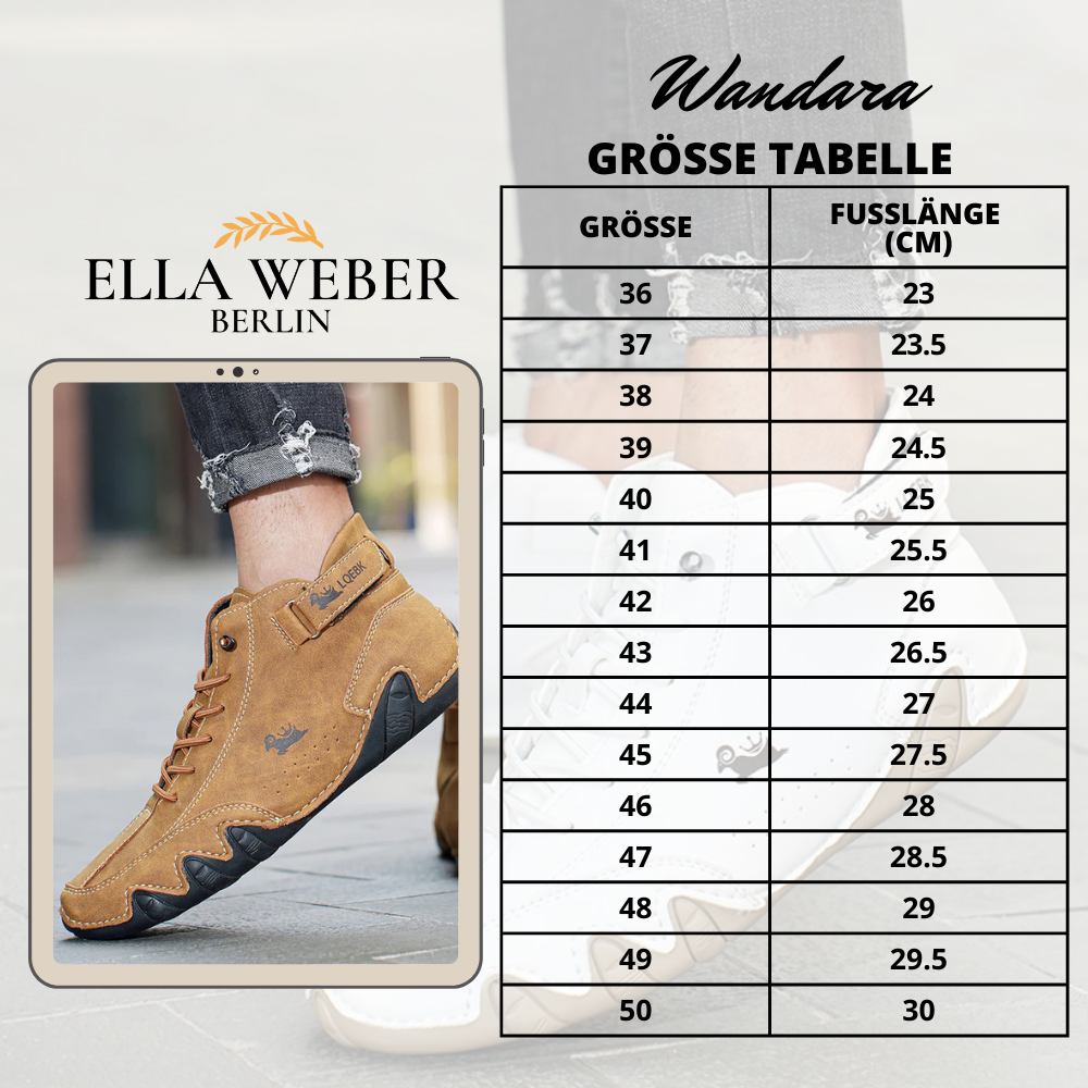 Viunam | Chaussures pieds nus en cuir véritable ultra-confortables et antidérapantes (unisexe)