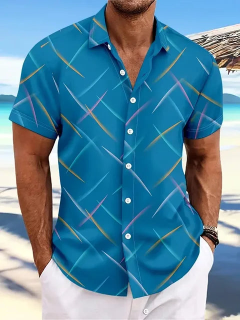 Naayar | Chemise à Rayures Casual Homme