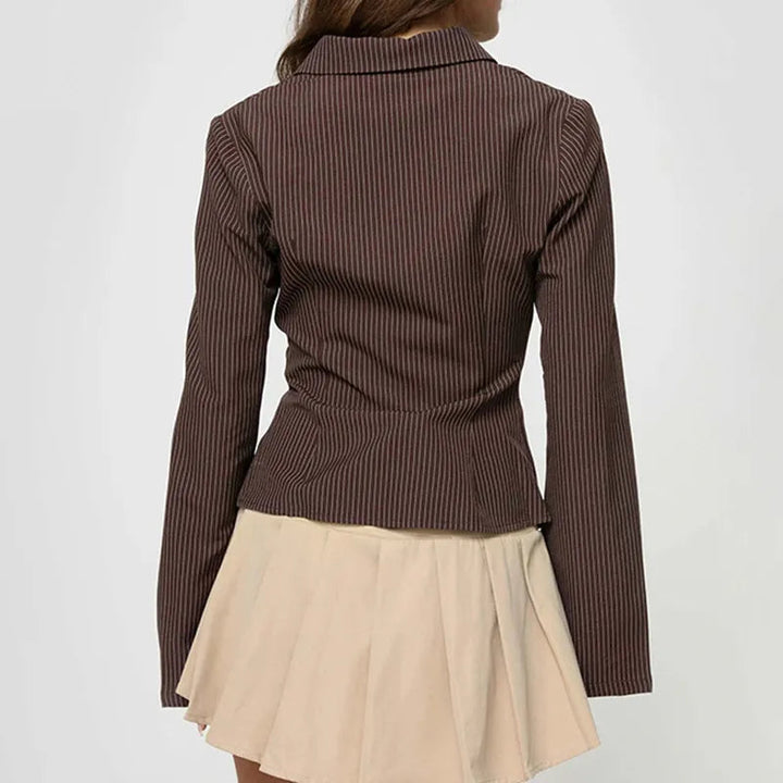 Reosiaxa à péplum Femme Chic - Winnie