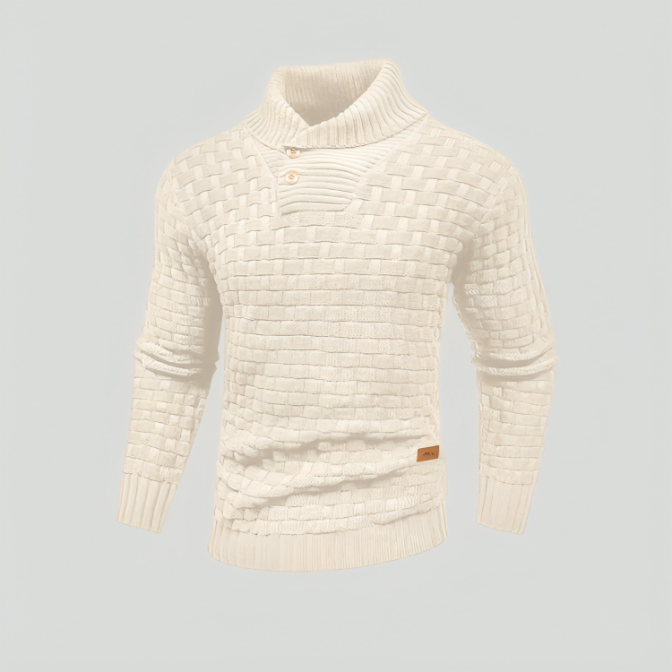 Oinas | Pull en maille structuré pour hommes